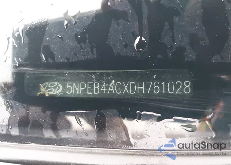 2013 Hyundai Sonata Gls z USA, uszkodzony, nr VIN 5NPEB4ACXDH761028